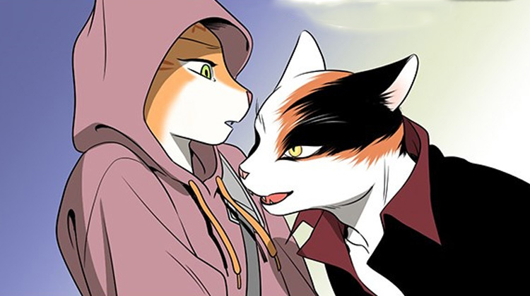 《灵猫欧米伽》,《灵猫欧米伽》漫画